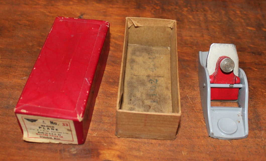 Millers Falls Mini Block Plane Woodworking 3 1/2