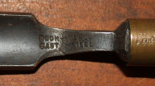 Load image into Gallery viewer, Vintage Buck Bros 7/8” Gouge Wood Chisel Cast Steel
