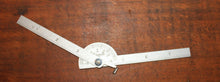 Load image into Gallery viewer, SHINWA Protractor – Double Blade Type 8 inch

