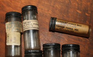 VINTAGE FLUTED SHANK DRILL POINTS & BITS MILLERS FALLS CO