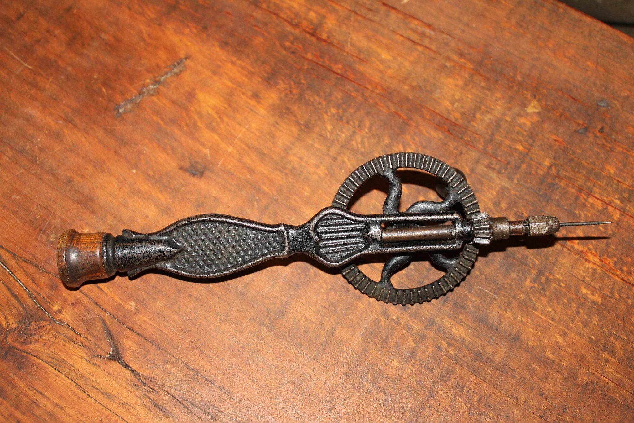 Vintage O.W.B. Egg Beater Hand Drill in Fine Condition – BooksAndTools