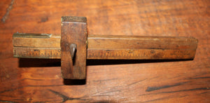Vintage Stanley USA No. 71 Mortising Marking Gage Antique Woodworking Tool