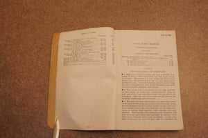 Vintage WWII-Soldier's Handbook-Basic Field Manual-1941-War Department-FM 21-100