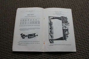 Foot Power Lathes W.F.&John Barnes Co. Catalogue No.59 Reprint MWTCA