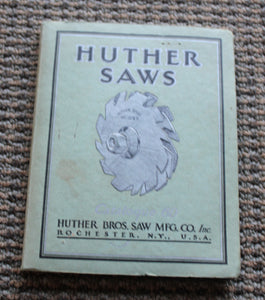 Huther Saws Catalog #60 - 1940 Circular Saw Blades