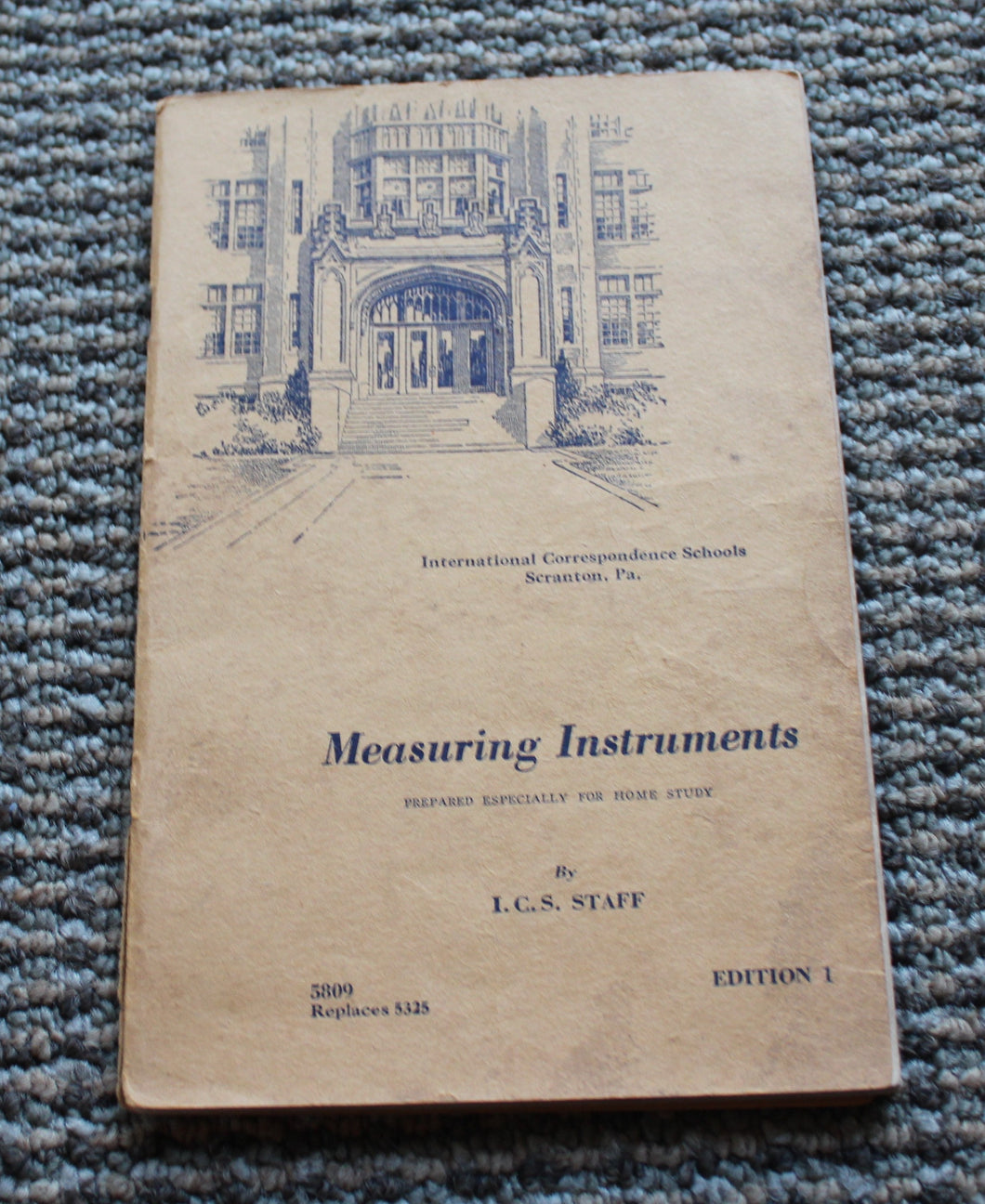 1949 Measuring Instruments Correspondence School Scranton PA Vintage Booklet