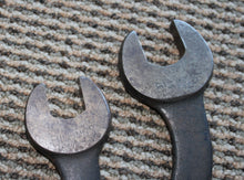 Load image into Gallery viewer, Two Vintage BILLINGS 83B and 81B Dual Open End S-Wrenches
