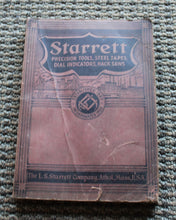 Load image into Gallery viewer, Vintage and Original 1938 STARRETT CATALOG No. 26 Fine Mechanical Tools
