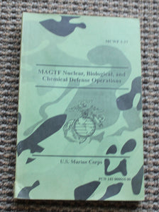 US Marine Corps MAGTF Nuclear, Biological, and Chemical Defense Operations MCWP 3-37