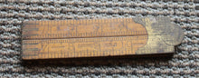 Load image into Gallery viewer, VINTAGE Rabone No. 1380 Four-Fold 24 Inch Boxwood Ruler
