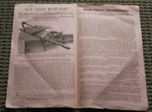 Load image into Gallery viewer, Three Copies of Vintage Original 1890’s Roth&#39;s new saw-set guide Flyers
