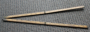Vintage STANLEY Ruler 66 1/2 Boxwood & Brass Carpenters' Folding Rule