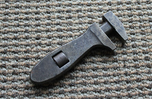 BILLINGS & SPENCER 4-1/2 INCH SMALL ADJUSTABLE BICYCLE WRENCH 1879