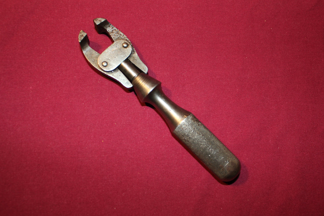 Vintage Lowell Wrench Type Hand Vise, Gunsmith, Jewelers Tool