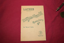 Load image into Gallery viewer, Lathes W.F. John Barnes Co. Catalogue No. 83 1919 Original
