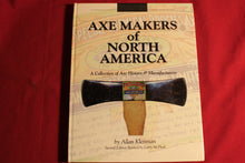 Load image into Gallery viewer, Axe Makers of North America Antique old Logging - by Allan Klenman - Signed
