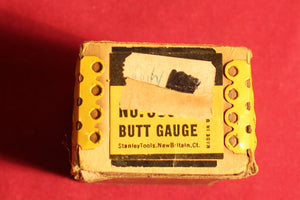 Vintage STANLEY No 95G Butt Gauge w/ box