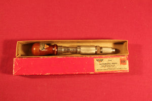 Vintage Millers Falls No. 67 Automatic Push Ratcheting Auto Drill Tool w/Box