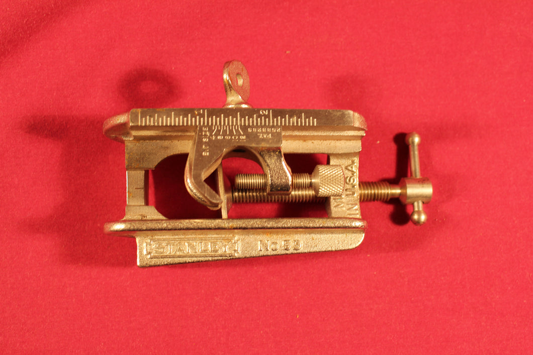 Vintage STANLEY No.59 Heavy Duty Doweling Jig Vise Collectible Clamp