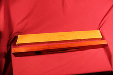 Load image into Gallery viewer, Vintage Stanley Wooden Level No. 0 Genuine Cherry 26&quot; 3&quot; Tall 1 3/8&quot; Wide w/box
