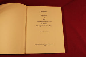 Explanation or Key to Various Manufactories of Sheffield Tools Book - J. Smith