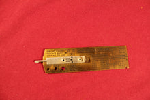 Load image into Gallery viewer, Vintage 4 1/2&quot; CHERRY Rivet Selector Gage - Brass

