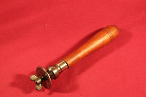 Vintage L.S.Starrett Co. Ajustable Angle Scraper With Wood Handle Without Blade