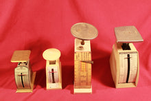 Load image into Gallery viewer, Vintage Scales  LOT OF 7 VINTAGE ANTIQUE SMALL MINI POSTAL/MEAT SCALES
