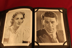 Vintage LOT of 100 Linen Backed 8x10 Movie Star Photos 1935-38