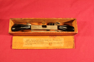 Vintage Stanley #66 Hand Beader With 6 Cutters & 2 Fences In Wood Box