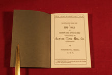 Load image into Gallery viewer, Fine Reprint of 1904 Sawyer Tool Mfg. Co. Fine Tools Catalog
