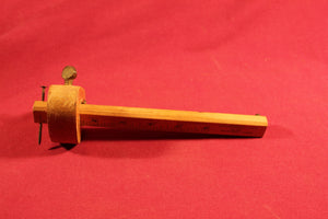 Vintage Stanley No. 65 Boxwood Triangular Head Marking Gauge