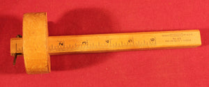 Vintage Stanley No. 65 Boxwood Triangular Head Marking Gauge