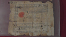 Load image into Gallery viewer, Original 1784 Land-Office Military Warrant No.3559 : Virginia officers/soldiers
