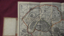 Load image into Gallery viewer, Fold Out Map Paris and Environs Pre 1825
