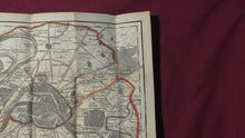 Load image into Gallery viewer, Fold Out Map Paris and Environs Pre 1825
