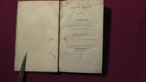 1803 Mississippi Question:Report of a Senate Debate, Signed by Dewitt Clinton