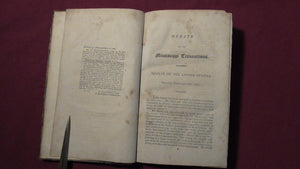 1803 Mississippi Question:Report of a Senate Debate, Signed by Dewitt Clinton