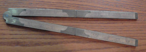 Vintage Stanley 78 1/2 Rule, 4-Fold, 24", Fully Brass Bound, Boxwood