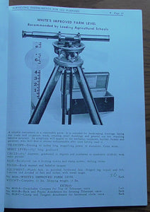 1948 David White Co. Engineers Surveyors Builders Instruments Catalog
