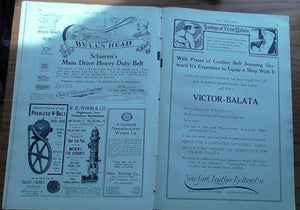 Vintage 1909 Iron Age Magazine With Lots of Tool Ads