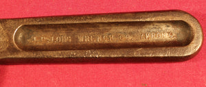 Vintage J. R. Long Two Slide Adjustable Nut Wrench Shultz #549