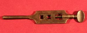 Vintage S. W. Card Co.  Mansfield Mass No. 0 Tap Die Handle Threading Screw Plate