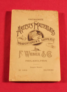 Artists Materials Catalogue Vol.263 1903 F Weber Co Fine Condition