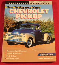 Load image into Gallery viewer, How to Restore Your Chevrolet Pickup - Motorbooks Workshop-(c) 2004 Tom Brownell
