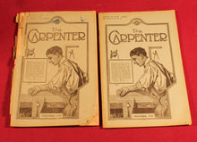 Load image into Gallery viewer, Vintage Lot Of 14 Antique “The Carpenter” Magazine Trade Journal 1925 &amp; 1926
