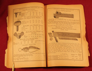Edwards & Walker Portland, Maine Tools Catalog 1882 Fine Tools, Machinery and Supplies