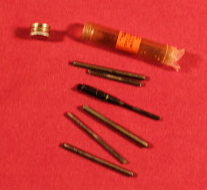 Vintage YANKEE North Bros. PUSH DRILL POINTS 33H 133H  NOS RED TUBE Label